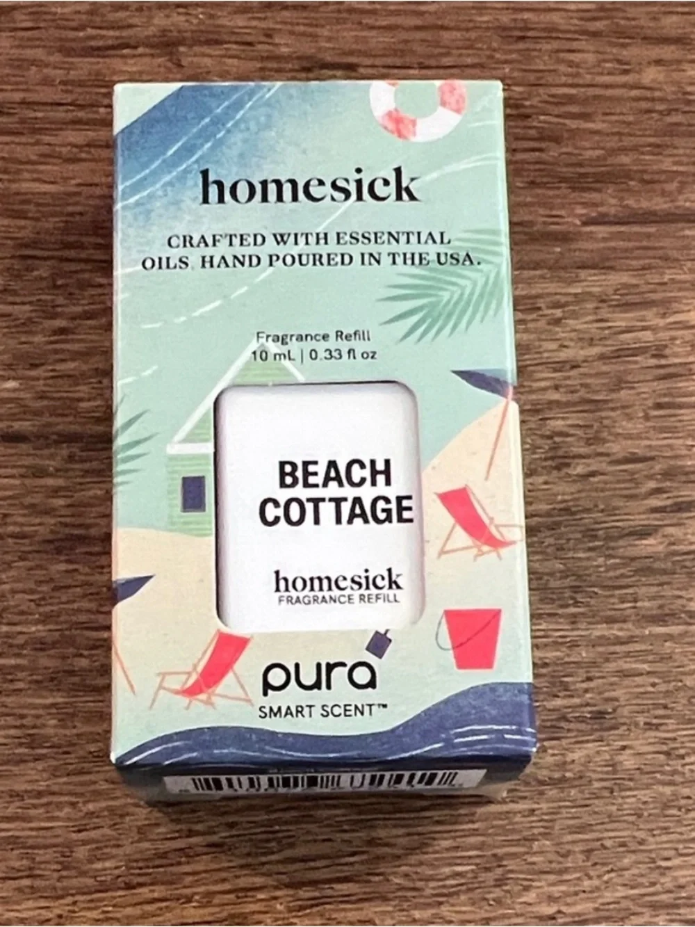 Homesick Beach Cottage Fragrance Refill NIB